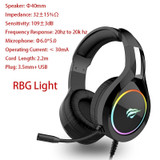 HAVIT Gaming Headset PC USB 3.5mm XBOX / PS4 Headsets, Surround Sound & HD Microphone