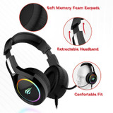 HAVIT Gaming Headset PC USB 3.5mm XBOX / PS4 Headsets, Surround Sound & HD Microphone