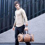Large Camel Duffel Bag