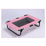 Portable Foldable Elevated Camping Dog Bed for Large Dogs