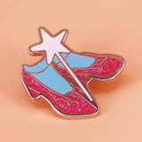 Dorothy's Glitter Ruby Shoes Enamel Pin Enamel Pin