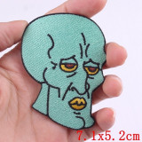 Handsome Squidward Embroidered Patch