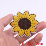 Sunflower Embroidered Patch
