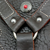 Large Dogs Genuine Leather Harness Durable Adjustable
