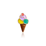Cartoon Ice Cream Enamel Pin