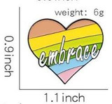 Embrace Love Enamel Pin