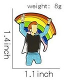 Harry Styles Love Is Love Enamel Pin