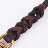High Quality Genuine Leather Pet Dog Leash Luxury