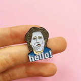 Hello! Mrs. Doubtfire Enamel Pin