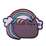 Cute Cat With Unicorn Horn Enamel Pin