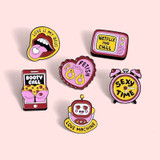 Love On The Mind Enamel Pins