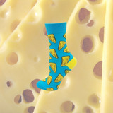 Holey Cheese Socks
