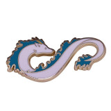 Haku The Dragon Enamel Pin