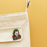 The Joker Send In The Clown Enamel Pin