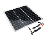 SolarPathX Flexible Portable 40W 12V Solar Panel RV Boat Camping Traveling