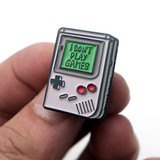 I Don't Play Games Enamel Pin