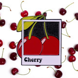 Harry Styles Cherry Enamel Pin