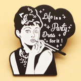 Life Is A Party Enamel Pin