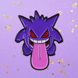 Gengar Tongue Out Enamel Pin