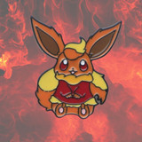 Kawaii Flareon Enamel Pin
