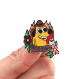 This is Fine Dog Enamel Pin
