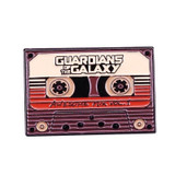 Guardians Of The Galaxy Retro Tape Enamel Pin