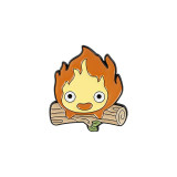 Calcifer Fire Demon Enamel Pins
