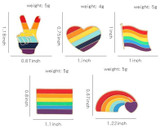 Love Is Love LGBT Enamel Pins