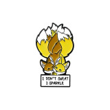 Fox Quotations Enamel Pins