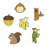 Forest Adventure Enamel Pins