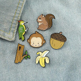 Forest Adventure Enamel Pins