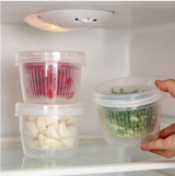 Round Drain Sealed Storage Box