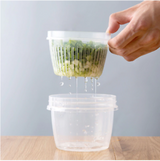 Round Drain Sealed Storage Box