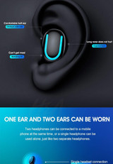 Bluetooth 5.0 Earphones TWS Wireless Headphones Bluetooth Earphone