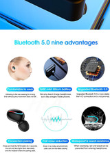 Bluetooth 5.0 Earphones TWS Wireless Headphones Bluetooth Earphone
