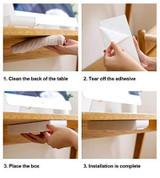 Hidden Paste Storage Drawer