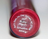 Burts Bees Lip Gloss Ruby Moon 257 100% Natural .2 Fl Oz Each