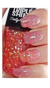 SALLY HANSEN #310 TWINKLED PINK TRIPLE SHINE NAIL COLOR