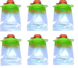 Reusable Baby Toddler Or Adult Food Pouch (6 Pack),