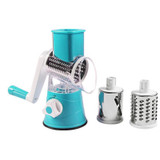 Manual Multifunctional Round Mandoline Slicer Potato Cheese Vegetable Cutter Slicer Kitchen Gadgets