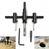 Circle Hole Saw Drill Bit Cutter Tool Kit Set