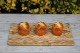 Fake Banana Nut Muffins - Set of 3