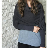 Convertible Scarf Sweater