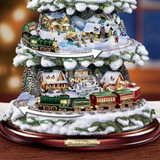 Wonderland Express-Christmas Tree Rotating Sculpture Train