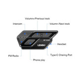 Motorcycle Helmet Bluetooth Speaker