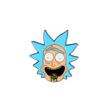 Curated by VV - Rick and Morty Enamel Badge Buttons (FREE SHIPPING)