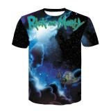 Curated by VV - RIck and Morty 3D T-Shirt (various designs) (FREE SHIPPING)