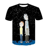 Curated by VV - RIck and Morty 3D T-Shirt (various designs) (FREE SHIPPING)
