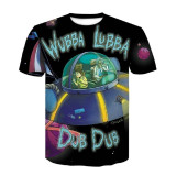 Curated by VV - RIck and Morty 3D T-Shirt (various designs) (FREE SHIPPING)