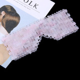 Rose Quartz Crystal Eye Mask